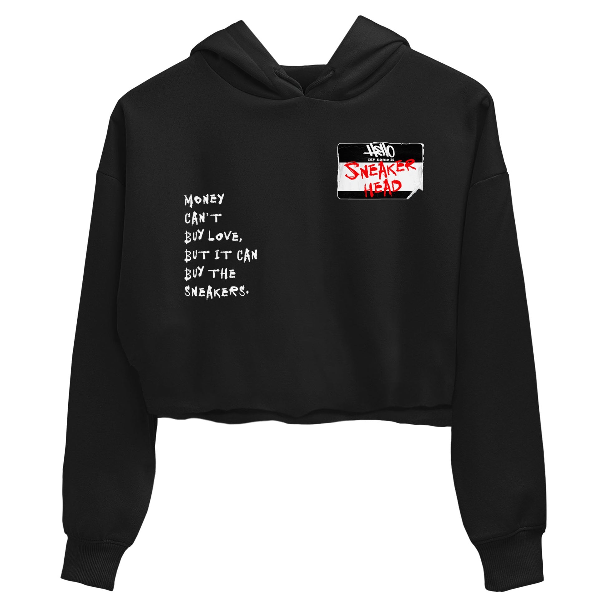 4s Bred Reimagined shirt to match jordans Sneakerhead Badge sneaker tees Air Jordan 4 Bred Reimagined SNRT Sneaker Release Tees Black 2 crop length shirt