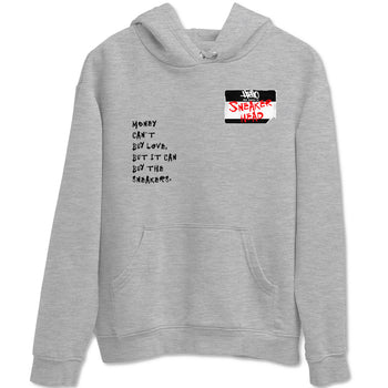 4s Bred Reimagined shirt to match jordans Sneakerhead Badge sneaker tees Air Jordan 4 Bred Reimagined SNRT Sneaker Release Tees unisex cotton Heather Grey 2 crew neck shirt