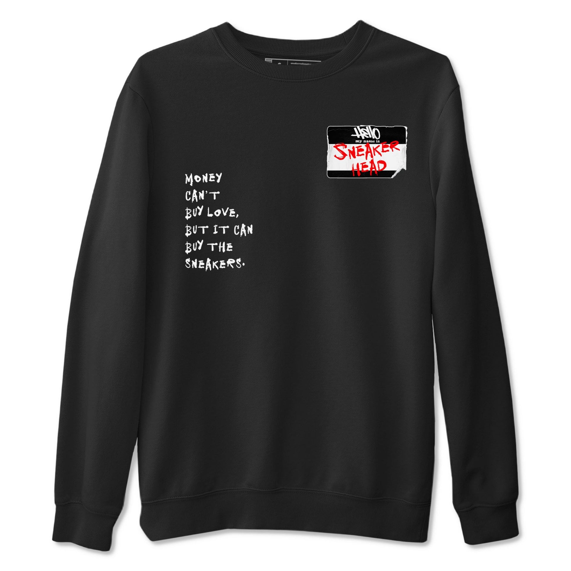 4s Bred Reimagined shirt to match jordans Sneakerhead Badge sneaker tees Air Jordan 4 Bred Reimagined SNRT Sneaker Release Tees unisex cotton Black 2 crew neck shirt