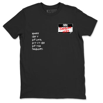 4s Bred Reimagined shirt to match jordans Sneakerhead Badge sneaker tees Air Jordan 4 Bred Reimagined SNRT Sneaker Release Tees unisex cotton Black 2 crew neck shirt