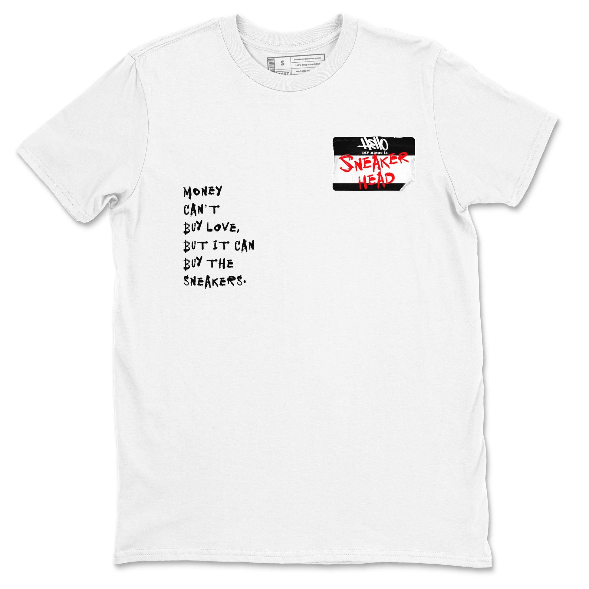 4s Bred Reimagined shirt to match jordans Sneakerhead Badge sneaker tees Air Jordan 4 Bred Reimagined SNRT Sneaker Release Tees unisex cotton White 2 crew neck shirt