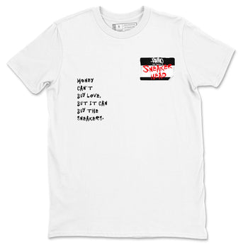 4s Bred Reimagined shirt to match jordans Sneakerhead Badge sneaker tees Air Jordan 4 Bred Reimagined SNRT Sneaker Release Tees unisex cotton White 2 crew neck shirt