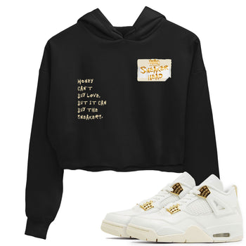 4 Sail shirt to match jordans Sneakerhead Badge sneaker tees Air Jordan 4 Sail SNRT Sneaker Release Tees Streetwear Black 1 crop length shirt