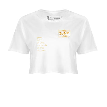4 Sail shirt to match jordans Sneakerhead Badge sneaker tees Air Jordan 4 Sail SNRT Sneaker Release Tees Streetwear White 2 crop length shirt