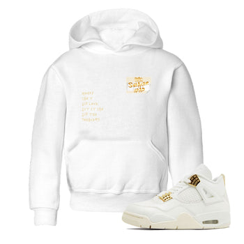 4 Sail shirt to match jordans Sneakerhead Badge sneaker tees Air Jordan 4 Sail SNRT Sneaker Release Tees Streetwear baby toddler White 1 cotton Shirt