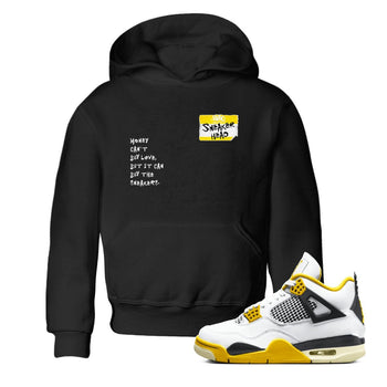 4s Vivid Sulfur shirt to match jordans Sneakerhead Badge sneaker tees Air Jordan 4 Vivid Sulfur SNRT sneaker release tees baby toddler Black 1 cotton Shirt