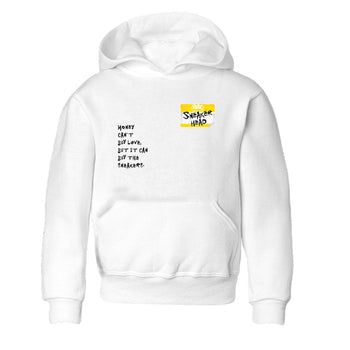 4s Vivid Sulfur shirt to match jordans Sneakerhead Badge sneaker tees Air Jordan 4 Vivid Sulfur SNRT sneaker release tees baby toddler White 2 cotton Shirt