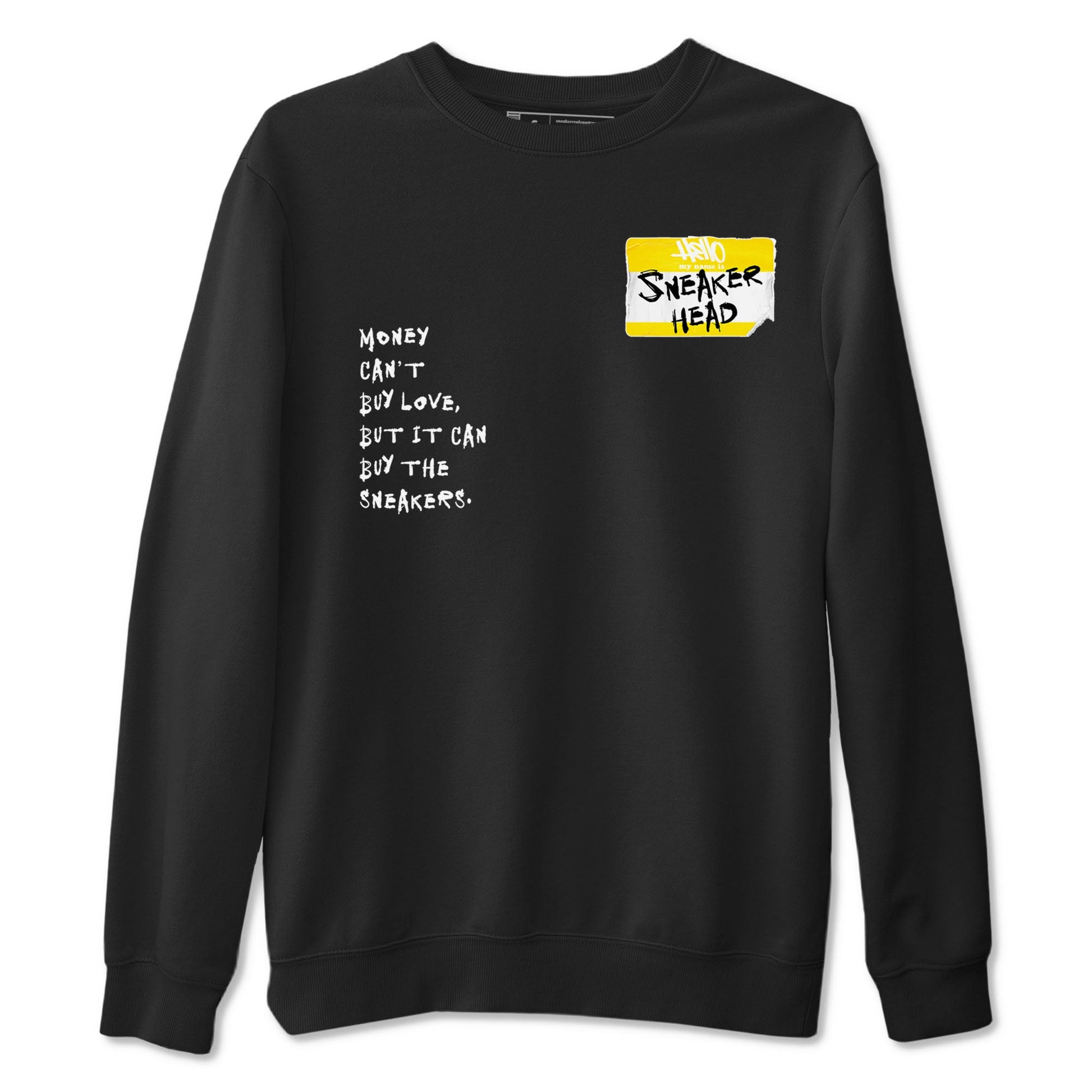 4s Vivid Sulfur shirt to match jordans Sneakerhead Badge sneaker tees Air Jordan 4 Vivid Sulfur SNRT Sneaker Release Tees unisex cotton Black 2 crew neck shirt