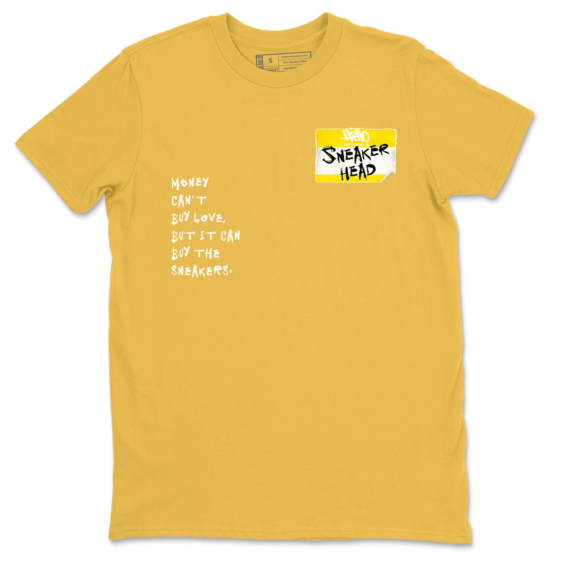 4s Vivid Sulfur shirt to match jordans Sneakerhead Badge sneaker tees Air Jordan 4 Vivid Sulfur SNRT Sneaker Release Tees unisex cotton Daisy 2 crew neck shirt