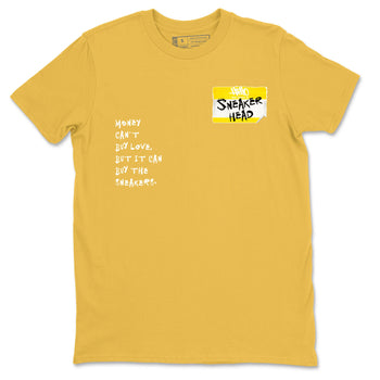 4s Vivid Sulfur shirt to match jordans Sneakerhead Badge sneaker tees Air Jordan 4 Vivid Sulfur SNRT Sneaker Release Tees unisex cotton Daisy 2 crew neck shirt
