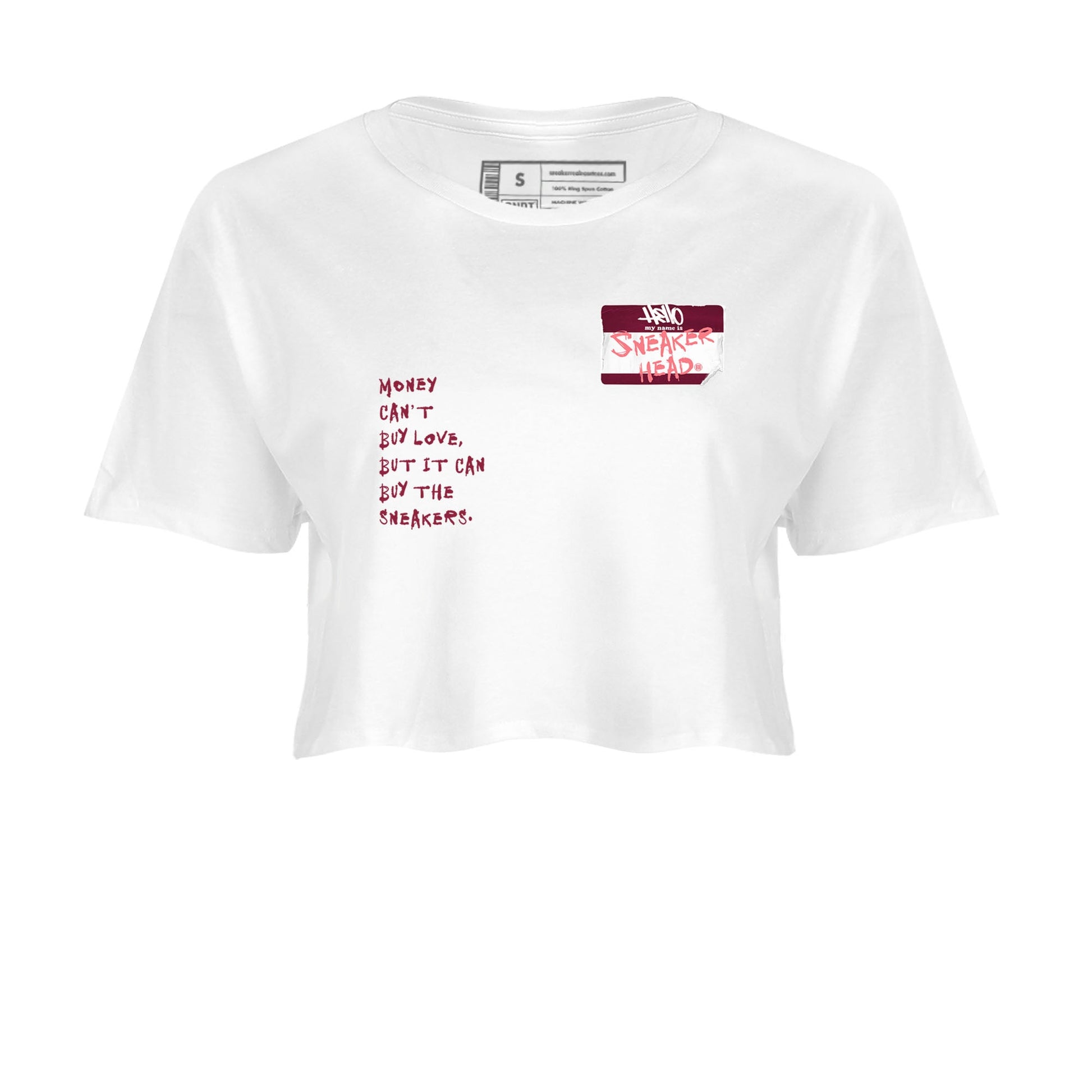 Dunk Valentine's Day shirt to match jordans Sneakerhead Badge sneaker tees Dunk Valentines Day SNRT Sneaker Release Tees Streetwear White 2 crop length shirt