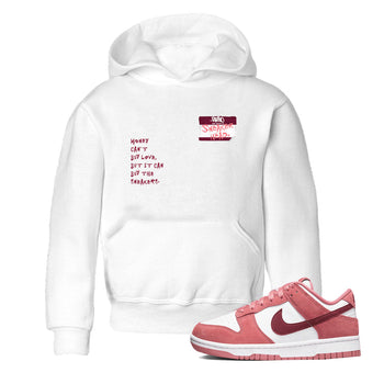 Dunk Valentine's Day shirt to match jordans Sneakerhead Badge sneaker tees Dunk Valentines Day SNRT Sneaker Release Tees Streetwear baby toddler White 1 cotton Shirt