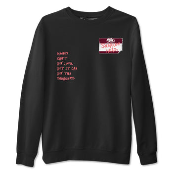 Dunk Valentine's Day shirt to match jordans Sneakerhead Badge sneaker tees Dunk Valentines Day SNRT Sneaker Release Tees Streetwear unisex cotton Black 2 crew neck shirt