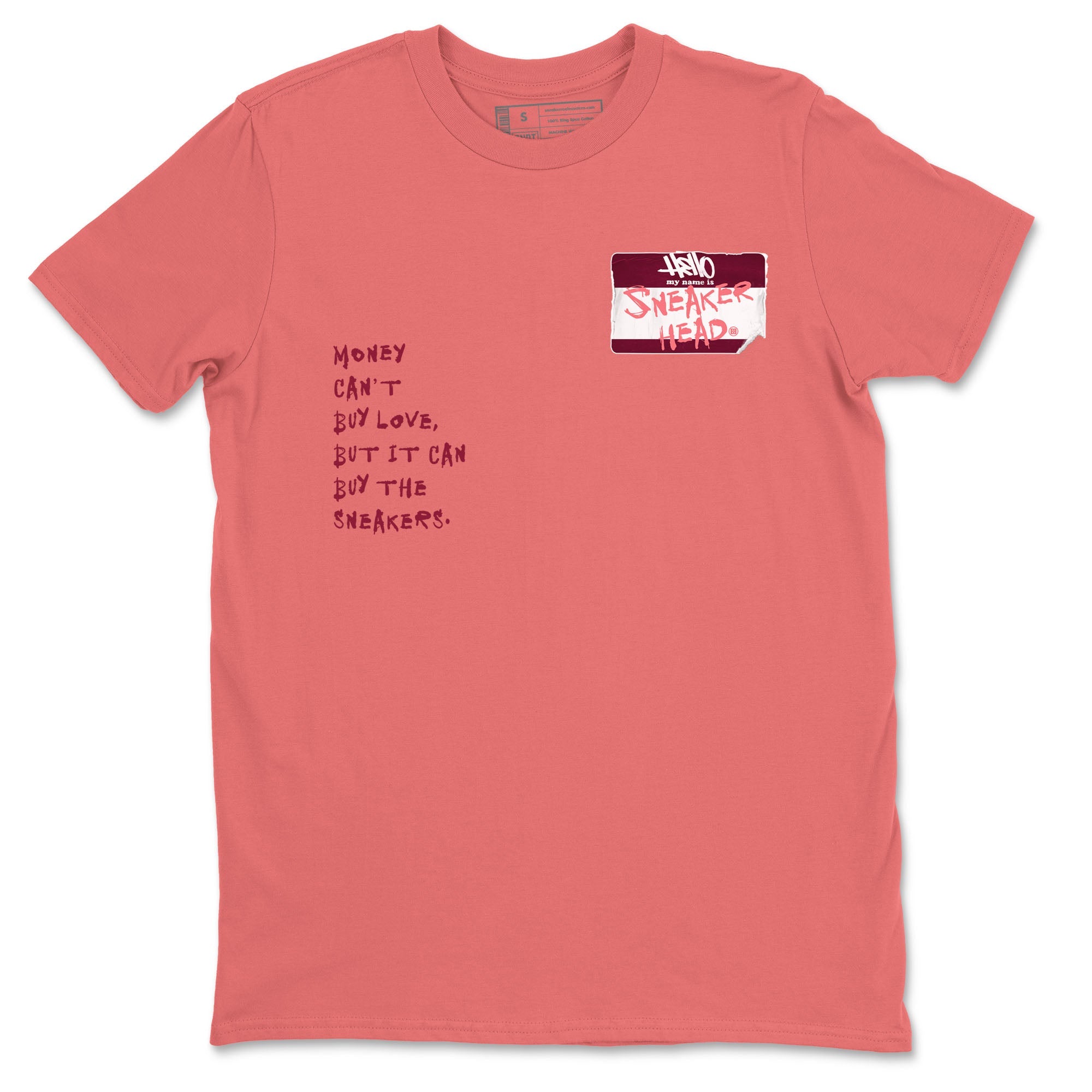 Dunk Valentine's Day shirt to match jordans Sneakerhead Badge sneaker tees Dunk Valentines Day SNRT Sneaker Release Tees Streetwear unisex cotton Coral 2 crew neck shirt