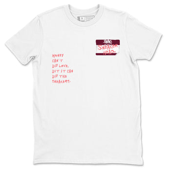 Dunk Valentine's Day shirt to match jordans Sneakerhead Badge sneaker tees Dunk Valentines Day SNRT Sneaker Release Tees Streetwear unisex cotton White 2 crew neck shirt