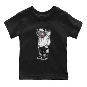 Air Jordan 3 Green Glow shirt to match jordans Sneakerhead Elephant sneaker tees Air Jordan 3 Green Glow SNRT sneaker release tees baby toddler Black 2 cotton Shirt