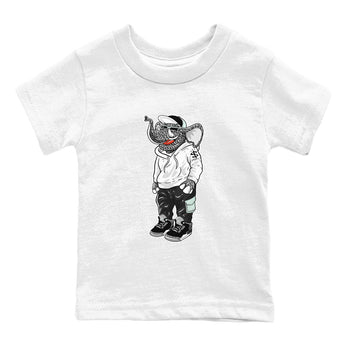 Air Jordan 3 Green Glow shirt to match jordans Sneakerhead Elephant sneaker tees Air Jordan 3 Green Glow SNRT sneaker release tees baby toddler White 2 cotton Shirt