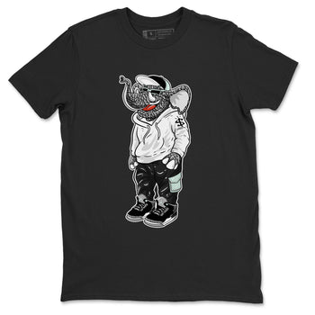 Air Jordan 3 Green Glow shirt to match jordans Sneakerhead Elephant sneaker tees Air Jordan 3 Green Glow SNRT Sneaker Release Tees unisex cotton Black 2 crew neck shirt