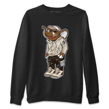Air Jordan 3 Palomino Sneaker Match Tees Sneakerhead Elephant Sneaker Tees Jordan 3 Palomino Sneaker Release Tees Unisex Shirts Black 2