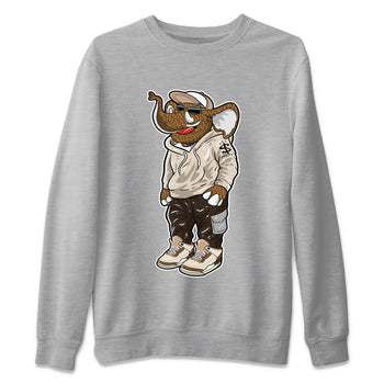 Air Jordan 3 Palomino Sneaker Match Tees Sneakerhead Elephant Sneaker Tees Jordan 3 Palomino Sneaker Release Tees Unisex Shirts Heather Grey 2