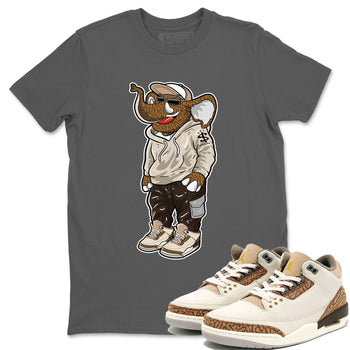 Air Jordan 3 Palomino Sneaker Match Tees Sneakerhead Elephant Sneaker Tees Jordan 3 Palomino Sneaker Release Tees Unisex Shirts Cool Grey 1