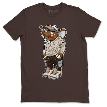 Air Jordan 3 Palomino Sneaker Match Tees Sneakerhead Elephant Sneaker Tees Jordan 3 Palomino Sneaker Release Tees Unisex Shirts Dark Chocolate 2