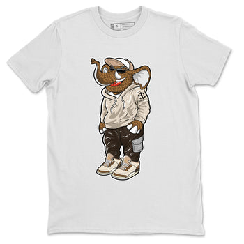 Air Jordan 3 Palomino Sneaker Match Tees Sneakerhead Elephant Sneaker Tees Jordan 3 Palomino Sneaker Release Tees Unisex Shirts White 2