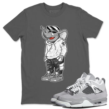 Air Jordan 4 Retro Frozen Moments shirt to match jordans Sneakerhead Elephant sneaker tees AJ4 Frozen Moments SNRT Sneaker Release Tees Unisex Cool Grey 1 T-Shirt