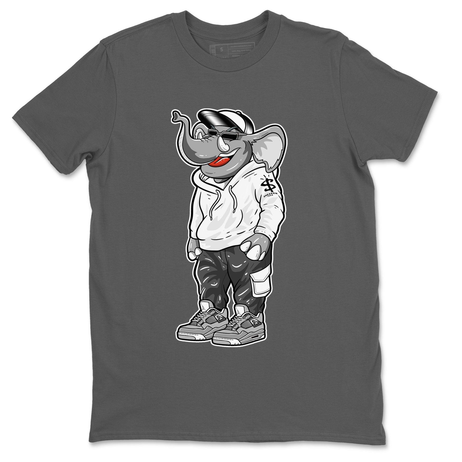 Air Jordan 4 Retro Frozen Moments shirt to match jordans Sneakerhead Elephant sneaker tees AJ4 Frozen Moments SNRT Sneaker Release Tees Unisex Cool Grey 2 T-Shirt