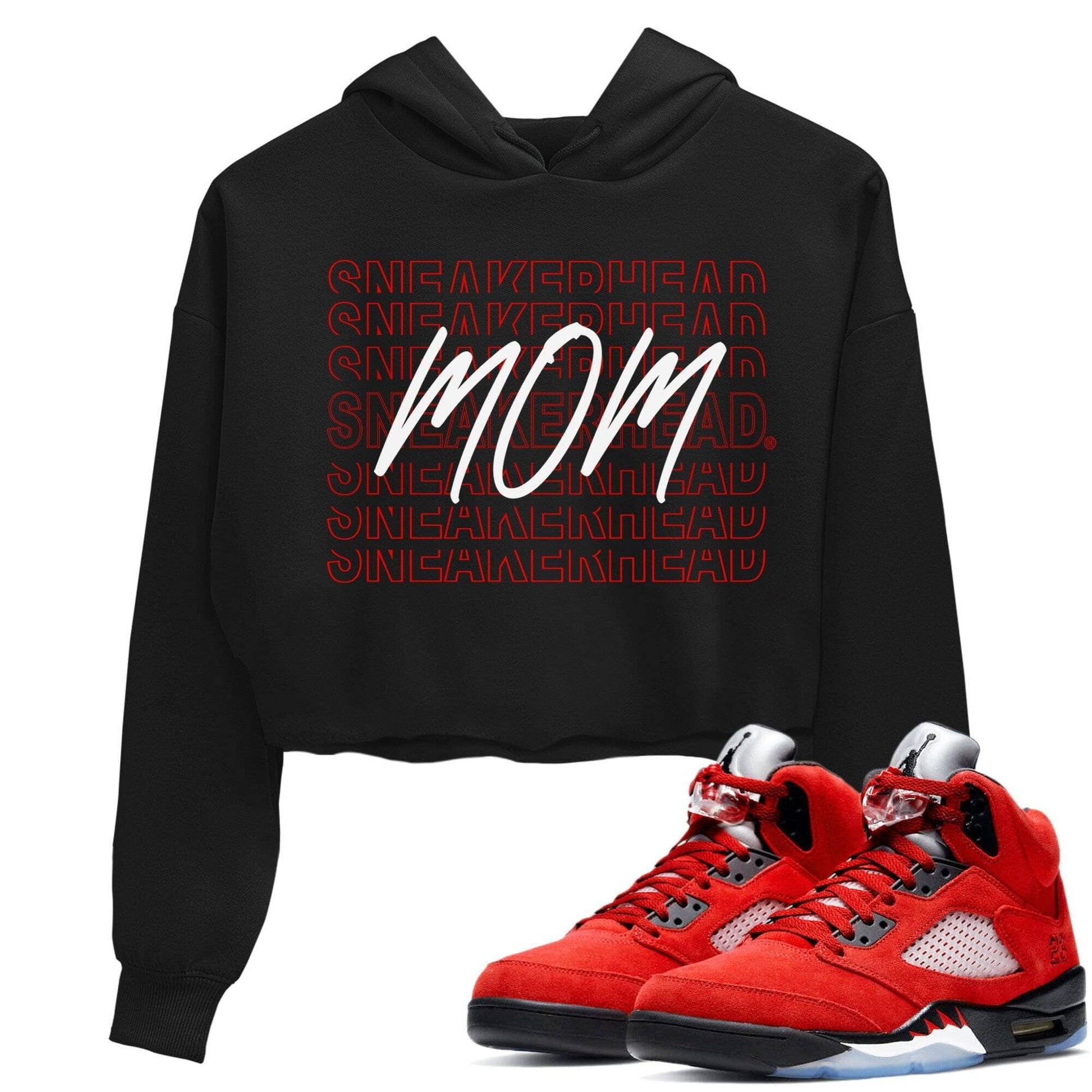 Jordan 5 Raging Bull Sneaker Match Tees Sneakerhead Mom Sneaker Tees Jordan 5 Raging Bull Sneaker Release Tees Women's Shirts