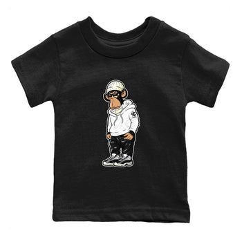 AJ11 Gratitude shirt to match jordans Sneakerhead Monkey sneaker tees 11s Gratitude SNRT Sneaker Release tees baby toddler Black 2 cotton Sneaker T-Shirt