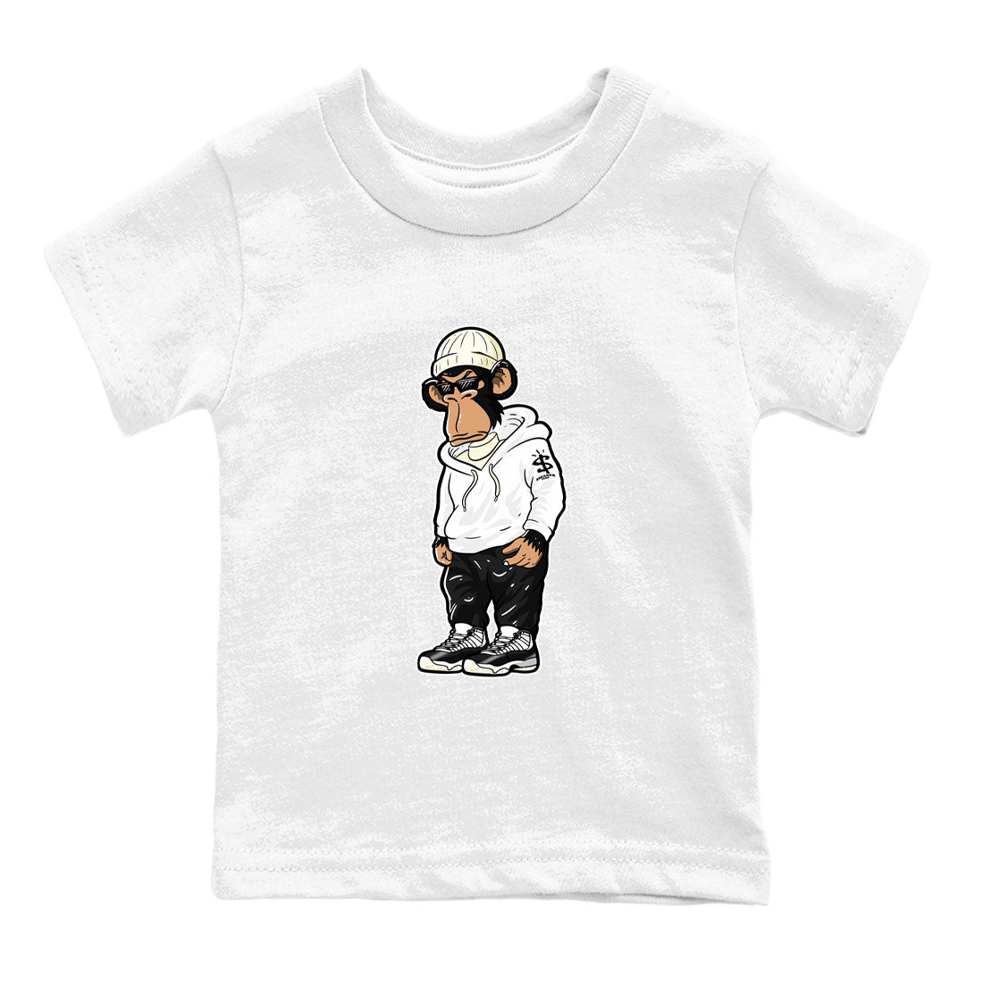 AJ11 Gratitude shirt to match jordans Sneakerhead Monkey sneaker tees 11s Gratitude SNRT Sneaker Release tees baby toddler White 2 cotton Sneaker T-Shirt
