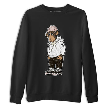 11s Neapolitan shirt to match jordans Sneakerhead Monkey sneaker tees Air Jordan 11 Neapolitan SNRT Sneaker Release Tees Unisex Black 2 T-Shirt