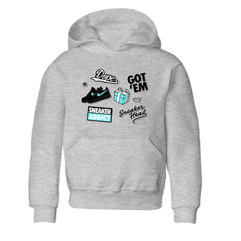 Air Force 1 x Tiffany shirt to match jordans Sneakerhead Sticker sneaker tees Air Force 1 Tiffany SNRT sneaker release tees baby toddler Heather Grey 2 cotton Shirt
