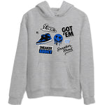 Jordan 1 Retro High OG Royal Reimagined shirt to match jordans Sneakerhead Sticker sneaker matching tees Air Jordan 1 Royal Reimagined SNRT Sneaker Tees Unisex Heather Grey 2 T-Shirt