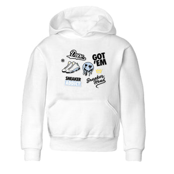 13s Blue Grey shirt to match jordans Sneakerhead Sticker sneaker tees Air Jordan 13 Retro Blue Grey SNRT sneaker release tees baby toddler White 2 cotton Shirt