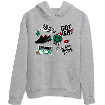 Air Jordan 2 Low Christmas shirt to match jordans Speicla Holiday Christmas Shirts Sneakerhead Sticker sneaker tees Air Jordan 2 Christmas SNRT Sneaker Tees Sneaker Matching Shirt Unisex Heather Grey 2 T-Shirt