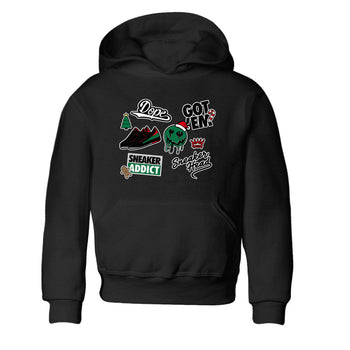 Air Jordan 2 Low Christmas shirt to match jordans Speicla Holiday Christmas Shirts Sneakerhead Sticker sneaker tees Air Jordan 2 Christmas SNRT Sneaker Tees Sneaker Matching Shirt Baby Toddler Black 2 T-Shirt