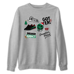 Air Jordan 2 Low Christmas shirt to match jordans Speicla Holiday Christmas Shirts Sneakerhead Sticker sneaker tees Air Jordan 2 Christmas SNRT Sneaker Tees Sneaker Matching Shirt Unisex Heather Grey 2 T-Shirt