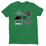Air Jordan 2 Low Christmas shirt to match jordans Speicla Holiday Christmas Shirts Sneakerhead Sticker sneaker tees Air Jordan 2 Christmas SNRT Sneaker Tees Sneaker Matching Shirt Unisex Kelly Green 2 T-Shirt
