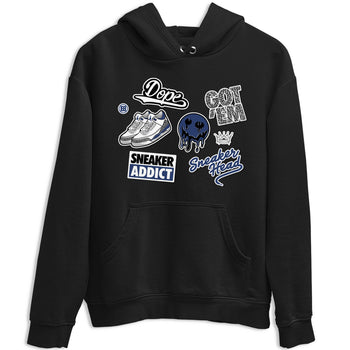 3s Midnight Navy shirt to match jordans Sneakerhead Sticker sneaker match tee Air Jordan 3 Midnight Navy SNRT Sneaker Tees unisex cotton Black 2 crew neck shirt