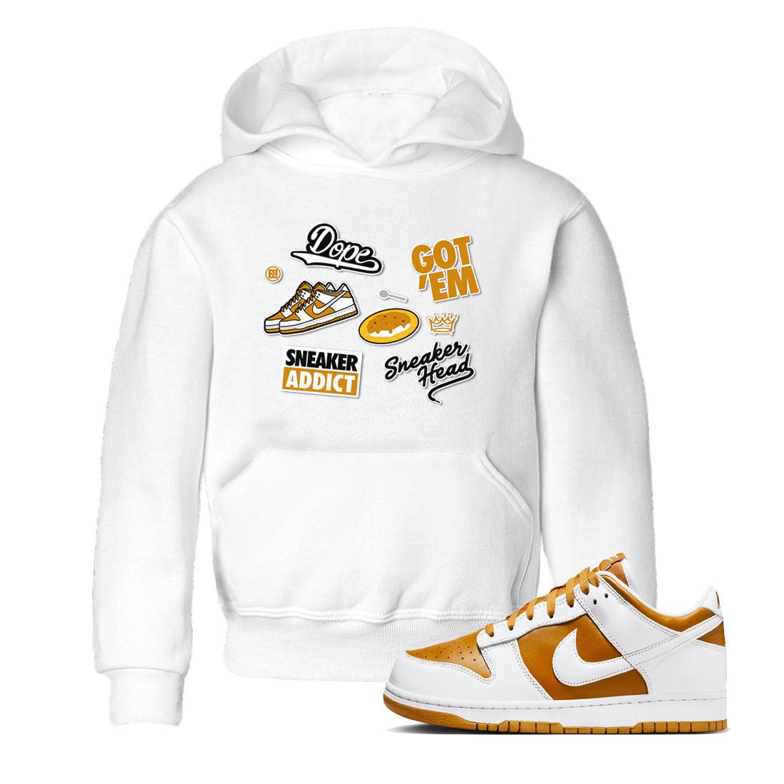 Dunk Dark Curry shirt to match jordans Sneakerhead Sticker sneaker tees streetwear brand Dunk Dark Curry SNRT sneaker release tees baby toddler White 1 cotton Shirt