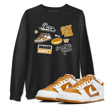 Dunk Dark Curry shirt to match jordans Sneakerhead Sticker sneaker tees streetwear brand Dunk Dark Curry SNRT Sneaker Release Tees unisex cotton Black 1 crew neck shirt