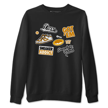 Dunk Dark Curry shirt to match jordans Sneakerhead Sticker sneaker tees streetwear brand Dunk Dark Curry SNRT Sneaker Release Tees unisex cotton Black 2 crew neck shirt
