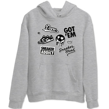 Dunk Low Panda shirt to match jordans Sneakerhead Sticker sneaker tees Dunk Panda SNRT Sneaker Tees unisex cotton Heather Grey 2 crew neck shirt