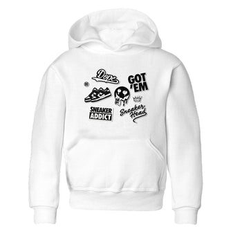 Dunk Low Panda shirt to match jordans Sneakerhead Sticker sneaker tees Dunk Panda SNRT Sneaker Tees baby toddler White 2 cotton Shirt
