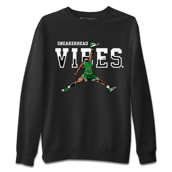 Air Jordan 1 Celtics Sneaker Match Tees Sneakerhead Vibes Sneaker Tees Air Jordan 1 Retro Celtics Sneaker Release Tees Unisex Shirts Black 2