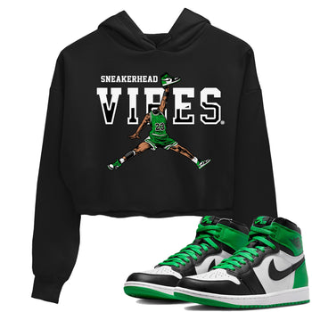 Air Jordan 1 Celtics Sneaker Match Tees Sneakerhead Vibes Sneaker Tees Air Jordan 1 Retro Celtics Sneaker Release Tees Women's Shirts Black 1