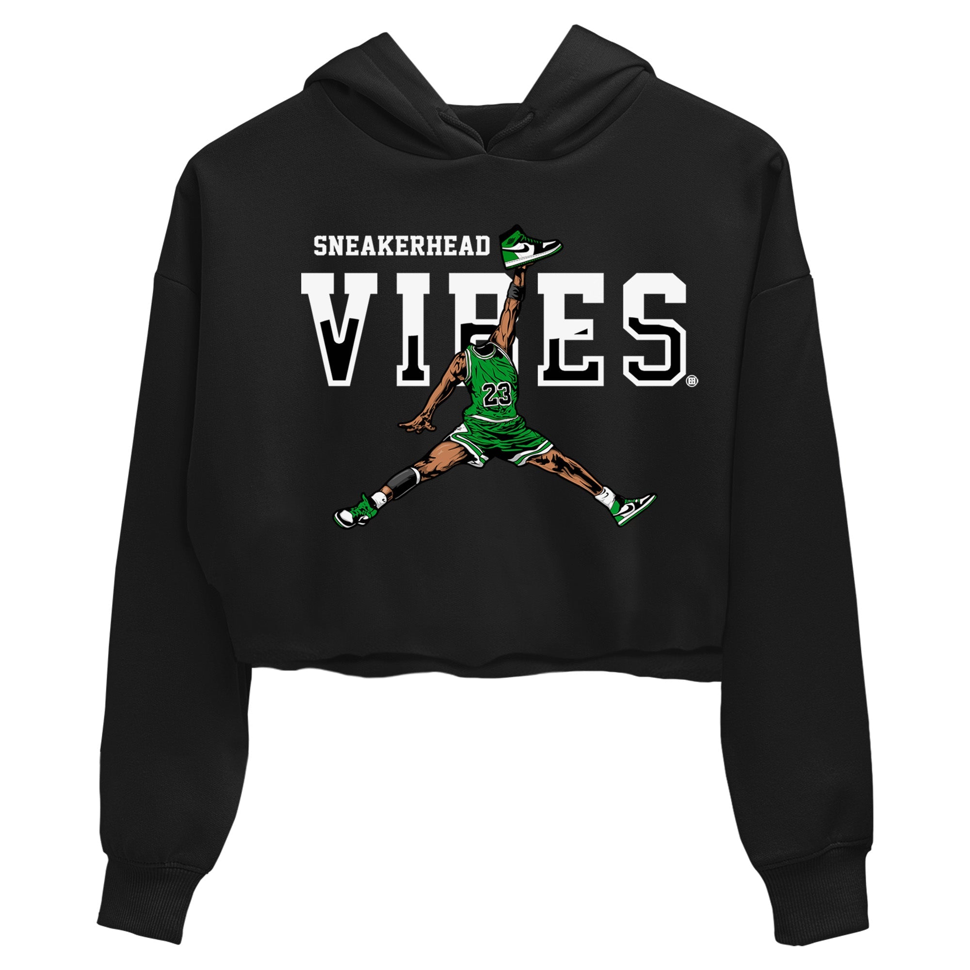 Air Jordan 1 Celtics Sneaker Match Tees Sneakerhead Vibes Sneaker Tees Air Jordan 1 Retro Celtics Sneaker Release Tees Women's Shirts Black 2
