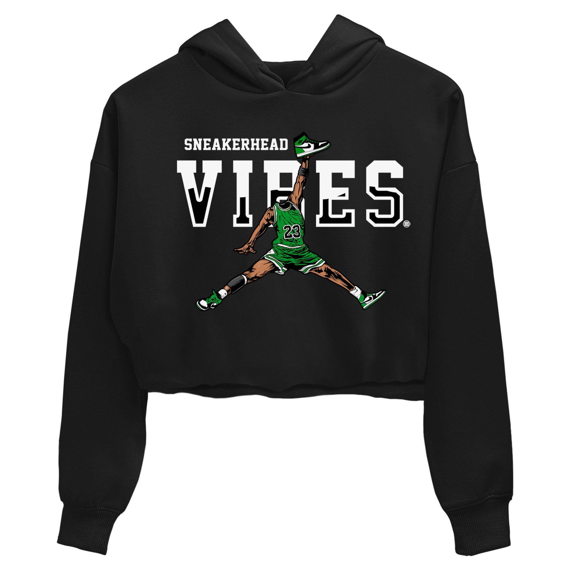 Air Jordan 1 Celtics Sneaker Match Tees Sneakerhead Vibes Sneaker Tees Air Jordan 1 Retro Celtics Sneaker Release Tees Women's Shirts Black 2